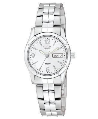 Citizen Women's Stainless Steel Bracelet Watch 25mm EQ0540-57A & Reviews -  All Watches - Jewelry & Watches - Macy's