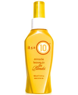 It's A 10 - It's a 10 Miracle Leave-In For Blondes, 4-oz.