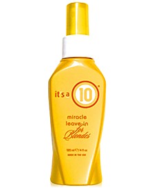 Miracle Leave-In For Blondes, 4-oz., from PUREBEAUTY Salon & Spa