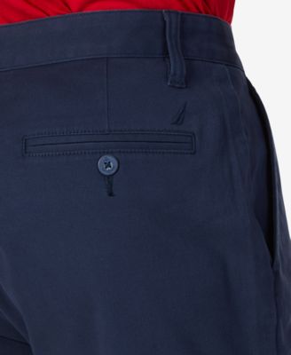 Men's Classic-Fit Stretch Flat-Front 6" Chino Deck Shorts