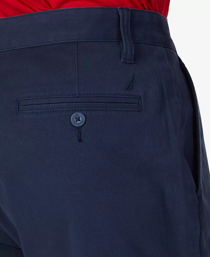 Men's Classic-Fit Stretch Flat-Front 6" Chino Deck Shorts - thumbnail 3