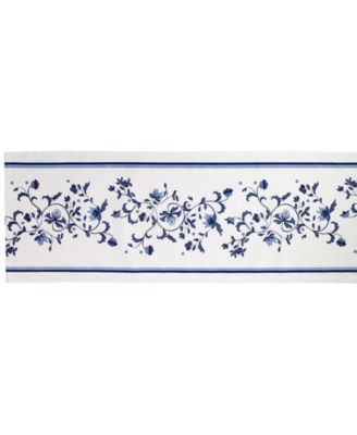Blue Portofino 72" Table Runner