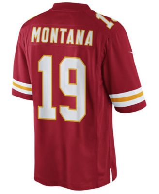 joe montana chiefs jersey