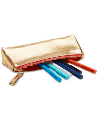 Poppin - Gold Pencil Pouch