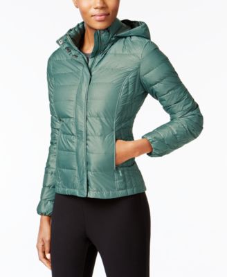 32 degrees hooded packable down puffer jacket