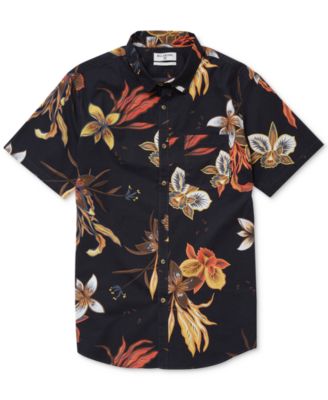 polo floral button down