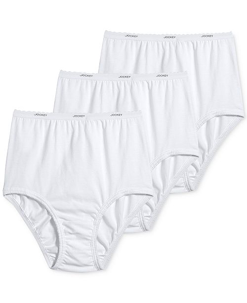Jockey Classics Brief 3 Pack 9482 Bras, Panties & Lingerie Women