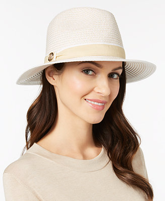 Vince Camuto Tweed Panama Hat & Reviews - Handbags & Accessories - Macy's