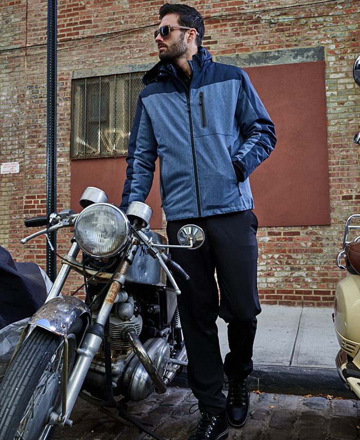 Hawke & Co. Outfitter Men's 3in1 Colorblocked Hooded Raincoat Macy's