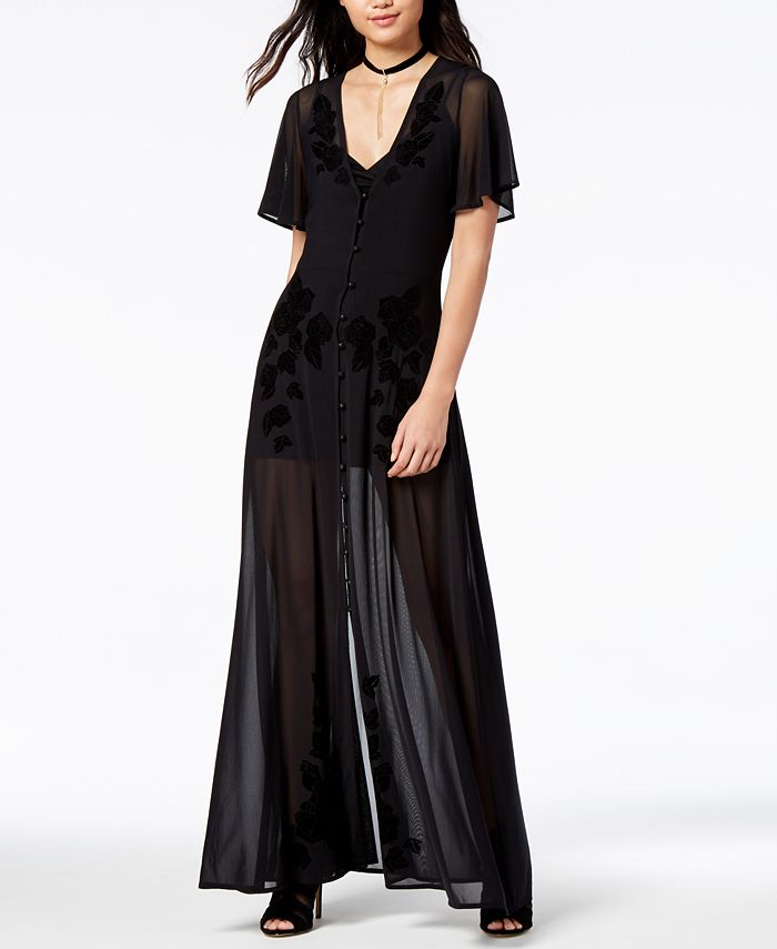 Minkpink velvet cheap dress