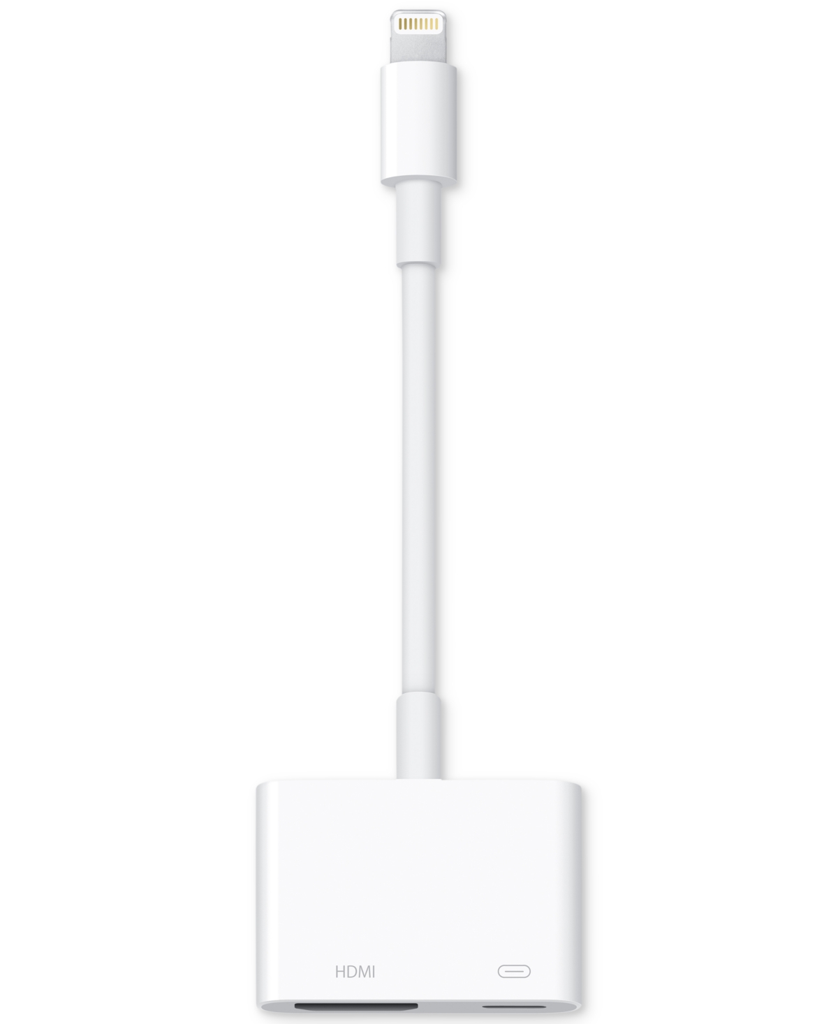 Shop Apple Lightning Digital Av Adapter In White