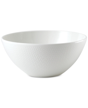 Wedgwood Gio Soup/cereal Bowl In White