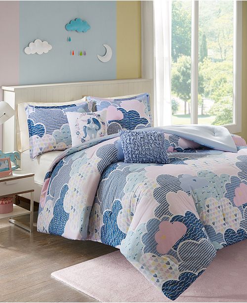 Urban Habitat Cloud 4 Pc Printed Twin Twin Xl Comforter Set