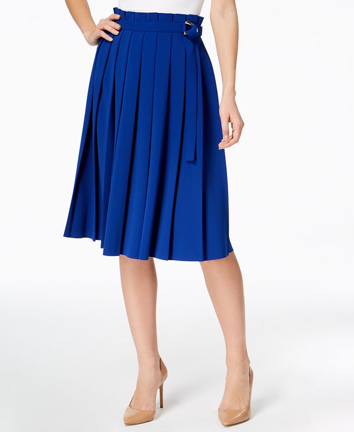 Royal blue calvin klein skirt online