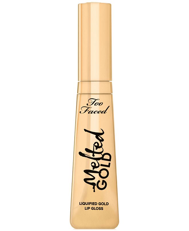 Too Faced Melted Gold Lip Gloss