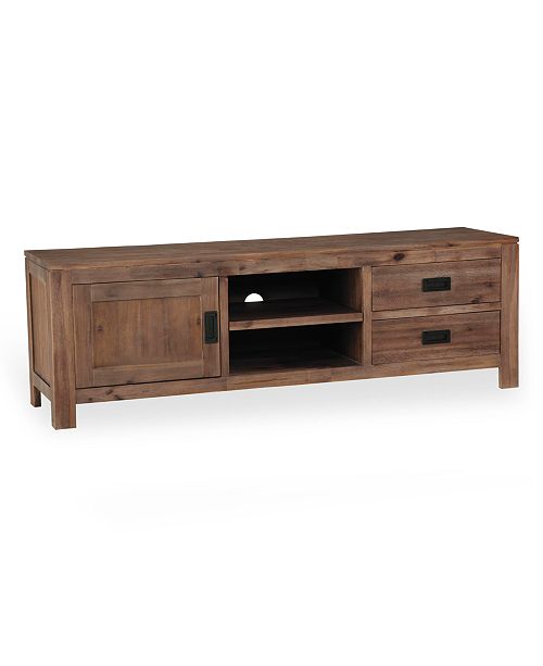 furniture champagne tv stand & reviews - furniture - macy's