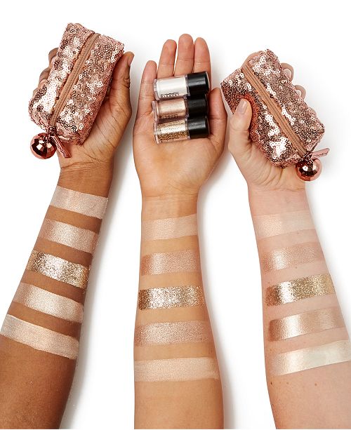 [DASIQUE] Holiday Snow Ball Shadow Palette + Lip Gloss Set main image 1