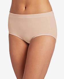 Cotton Stretch Brief 1556, Created for Macy's, also available in extended sizes