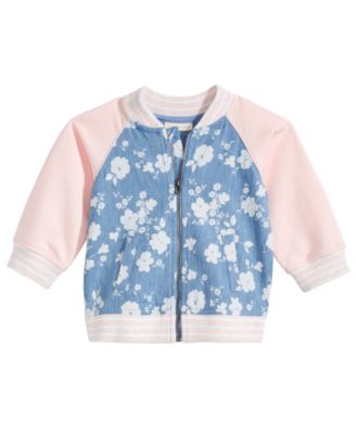 First Impressions - Floral-Print Jacket, Baby Girls (0-24 months)