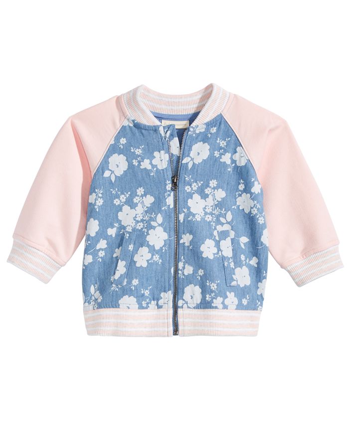 First Impressions Floral-Print Jacket, Baby Girls, Created for Macy's ...