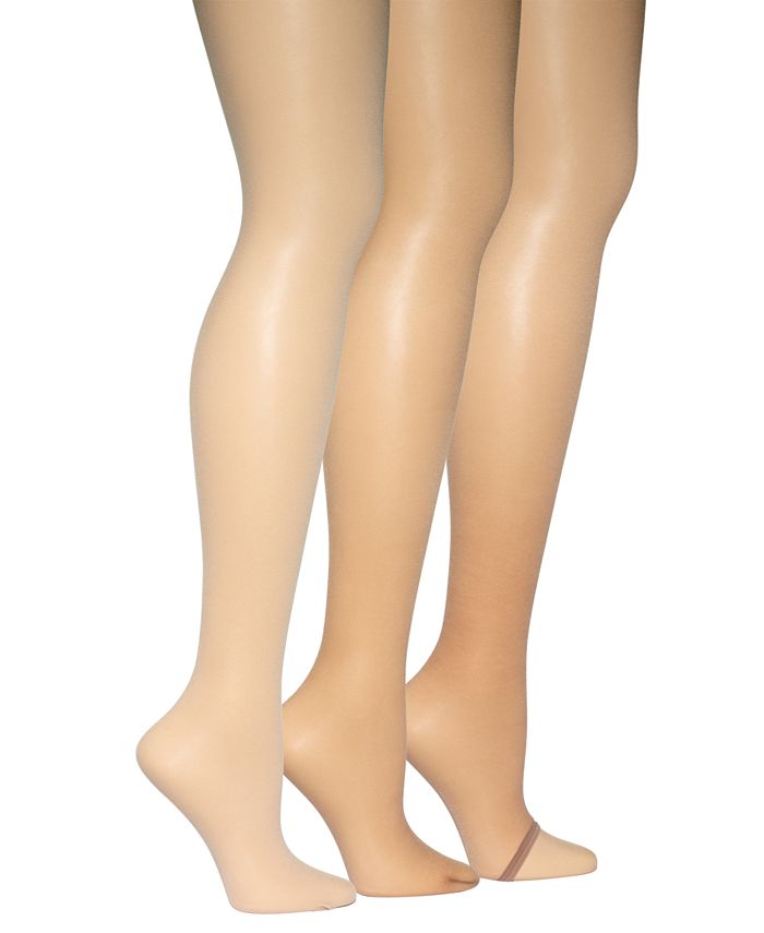 Donna Karan Women's The Nudes Sheer Control Top Pantyhose - Macy's