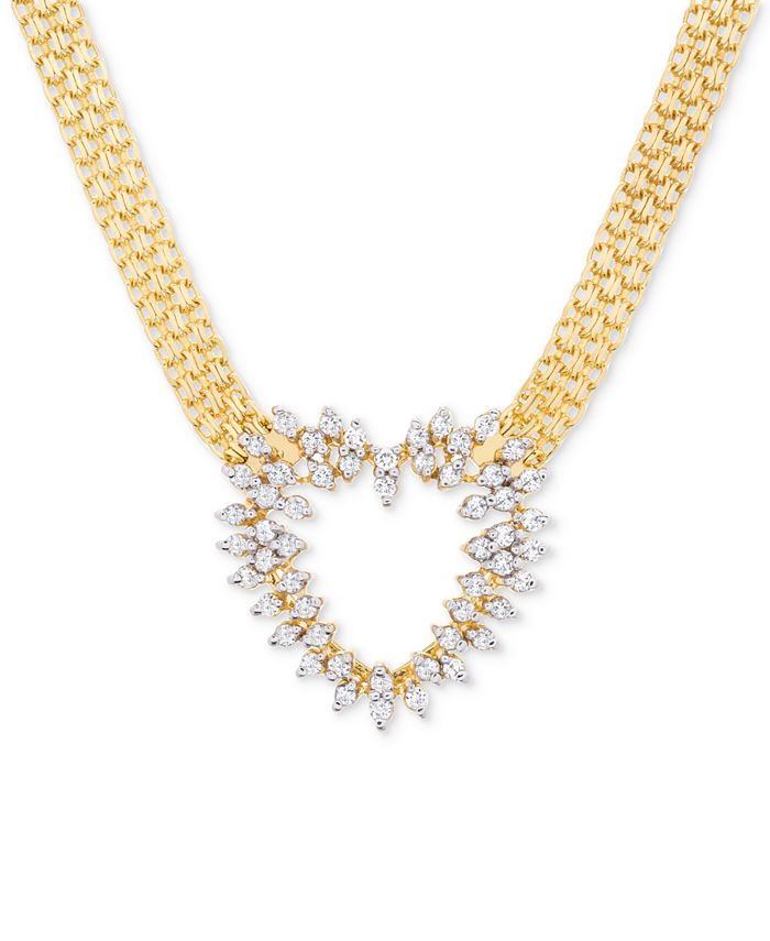 Macy s store heart necklaces