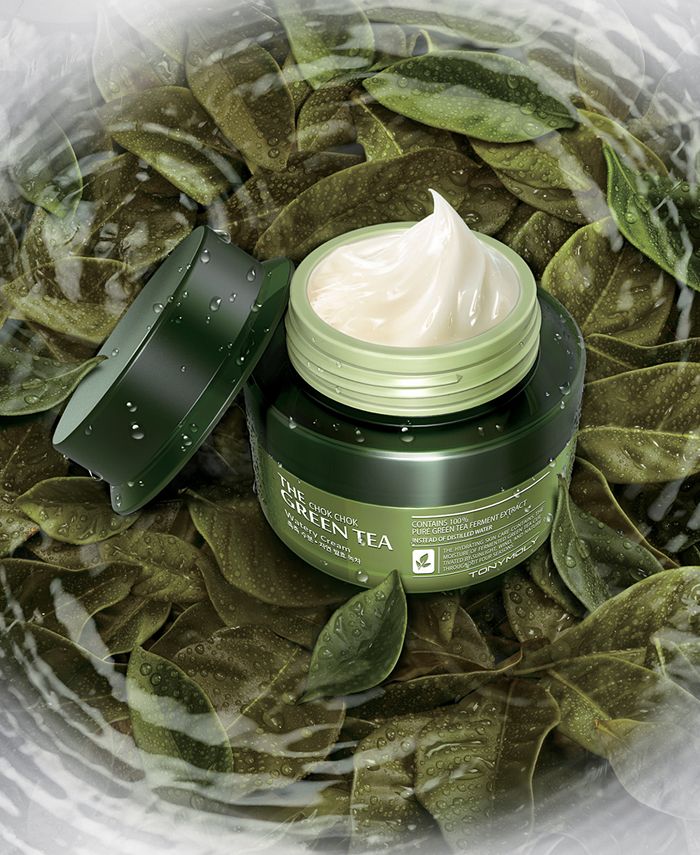kronblad Trafikprop romersk TONYMOLY The Chok Chok Green Tea Watery Cream, 2 oz. & Reviews - Skin Care  - Beauty - Macy's
