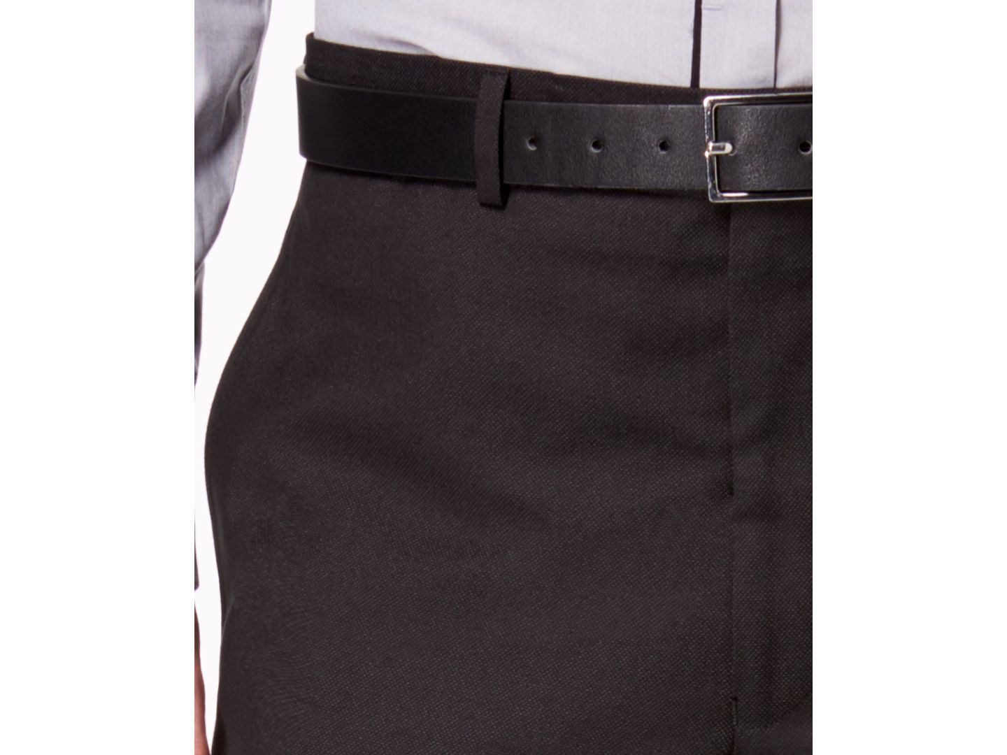Мужские комплекты Marc New York by Andrew Marc Slim Fit 2-Piece Suit, цвет: Чёрный однотонный — фото 6