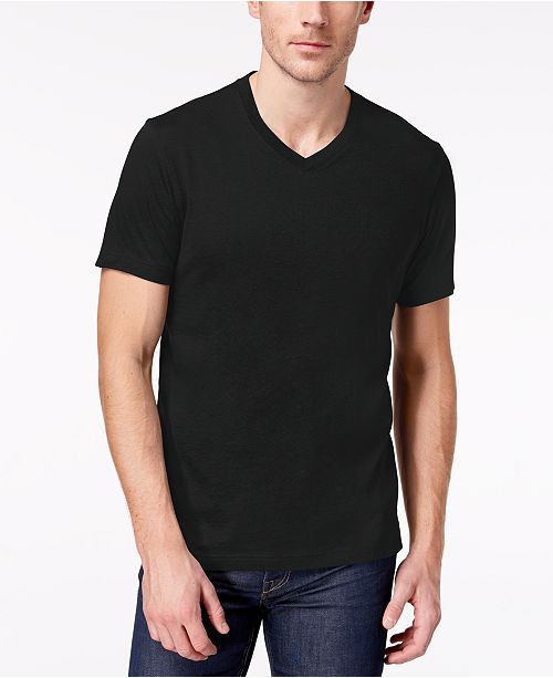 Club Room Men S Performance V Neck T Shirt Created For