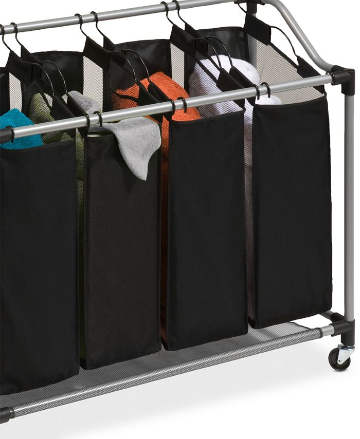 Honey Can Do Hampers, Deluxe Quad Laundry Sorter Macy's