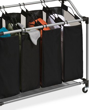 Honey Can Do - Hampers, Deluxe Quad Laundry Sorter