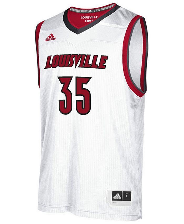 adidas Men's Louisville Cardinals Hardwood Replica Basketball Jersey -  Macy's