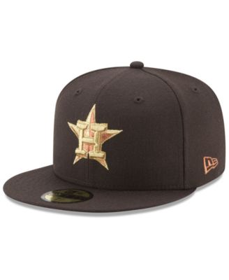 houston astros brown fitted