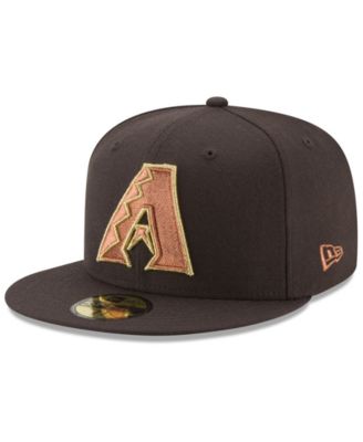 New Era - Brown on Metallic 59FIFTY Fitted Cap