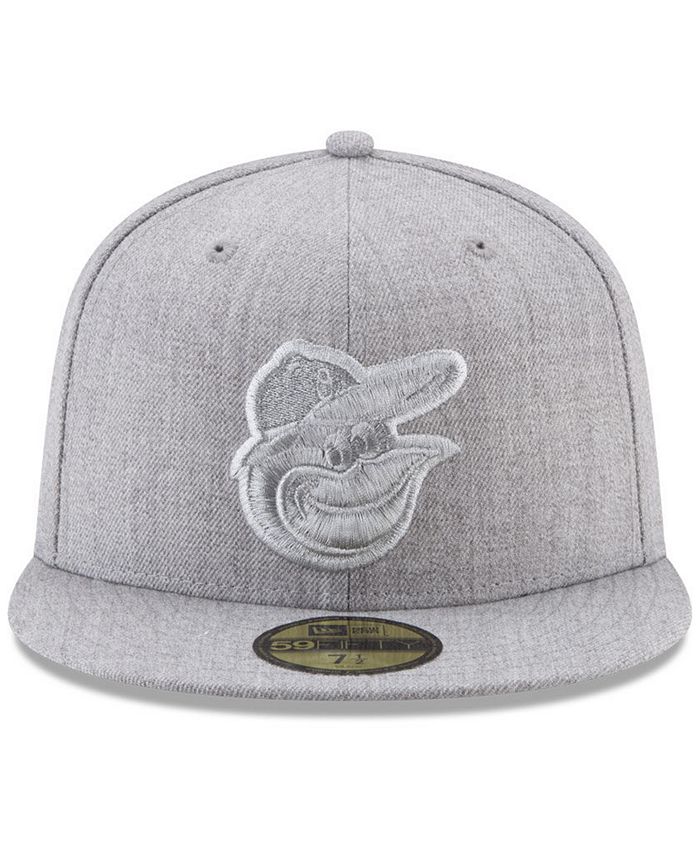 New Era Baltimore Orioles Pure Silver 59FIFTY Fitted Cap - Macy's