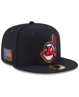 NEW ERA【ニューエラ】59Fifty Cleveland Indians Men's Cleveland Indians New Era Black Cooperstown Collection