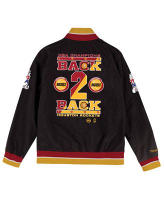 Mitchell & Ness Men's Houston Rockets Team History Warm Up Jacket