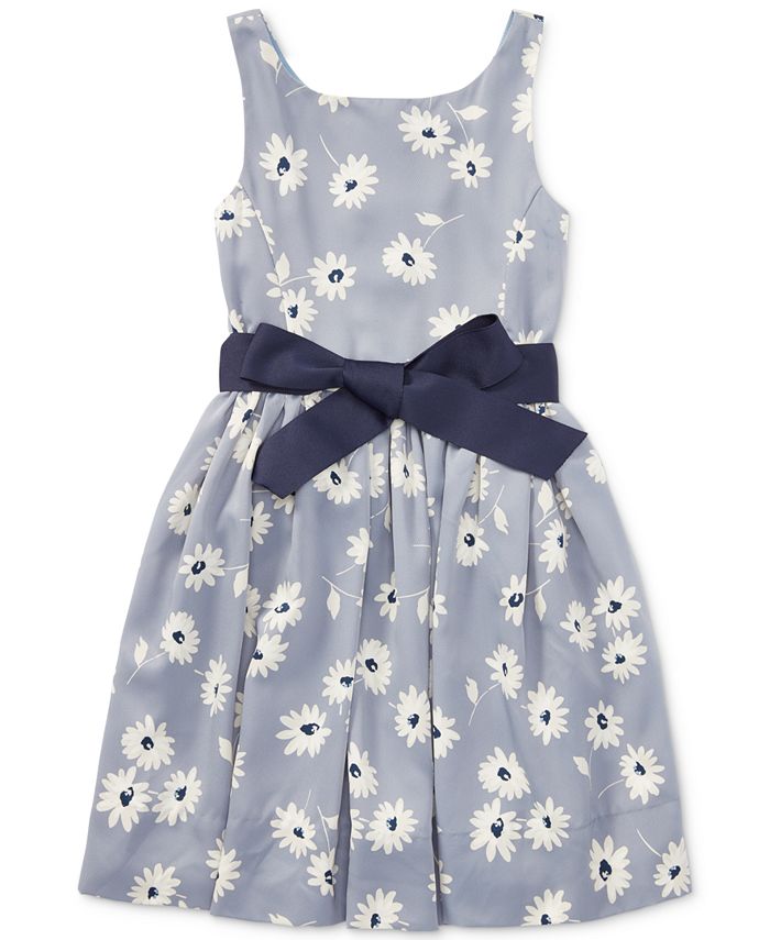 Polo Ralph Lauren Ralph Lauren Floral-Print Twill Dress, Toddler Girls ...