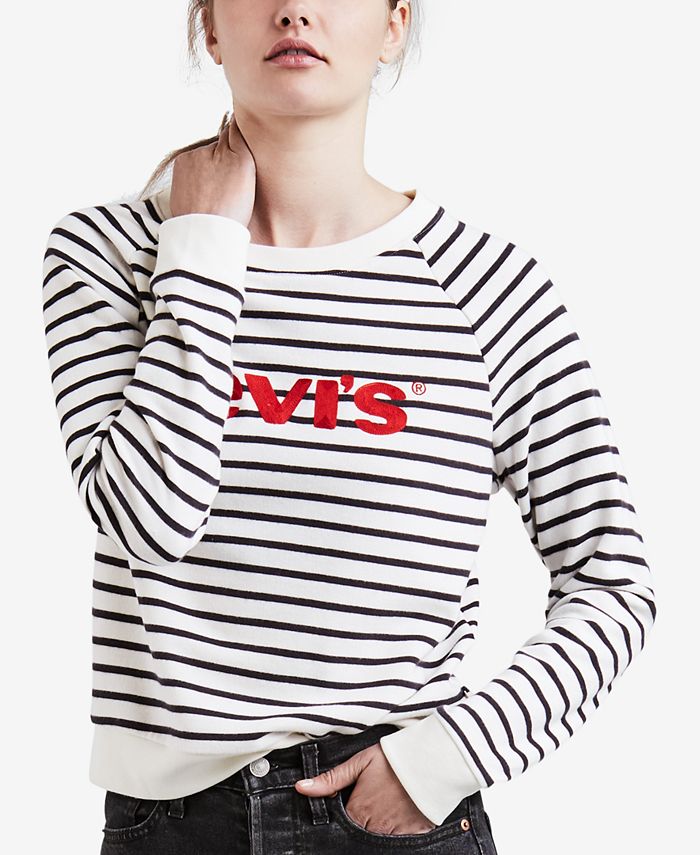 Levis tie dye stripe sweatshirt clearance