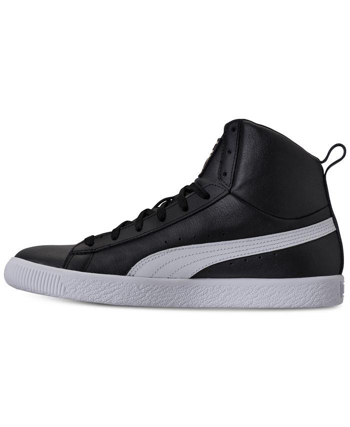 Puma Men's Clyde Core Mid Core Foil Casual Sneakers from Finish Line ...