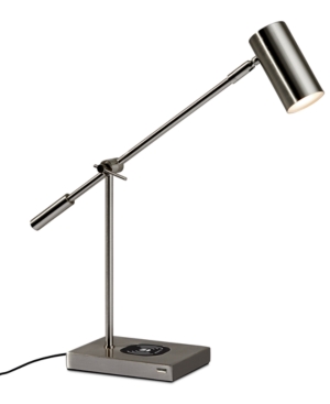 Adesso Collette Led Desk Lamp with Wireless Air Charger & Usb Port