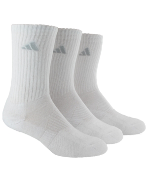 adidas 3-Pk. Cushioned ClimaLite Socks