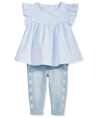 macys embroidered jeans