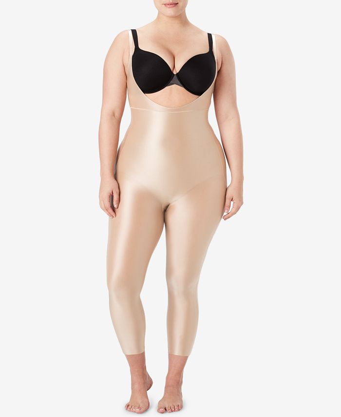 Spanx Suit Your Fancy Open-Bust Catsuit Very Black