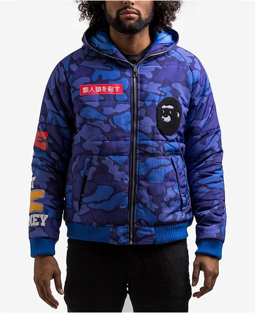 Hudson Nyc Men S Hooded Camo Jacket Reviews Coats Jackets