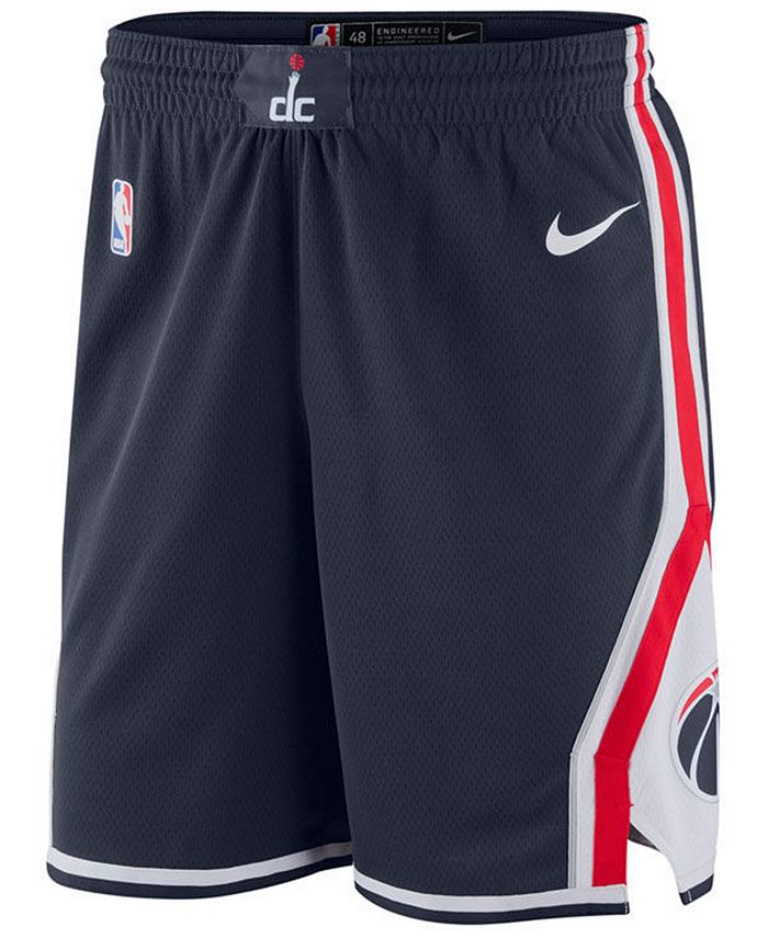 Nike Men's Washington Wizards Statement Swingman Shorts - Macy's