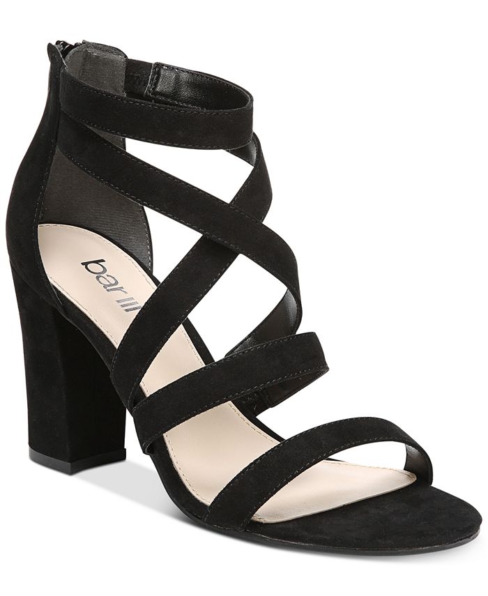 Bar III Blythe Strappy Dress Sandals, Created For Macy's - Macy's