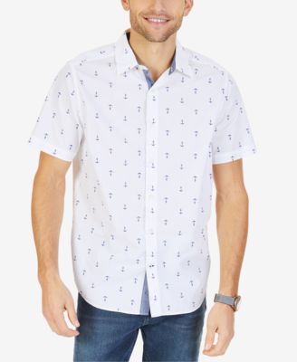 nautical print mens shirts