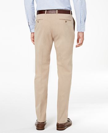 Flex Macy\'s Modern-Fit Men\'s Hilfiger Pants Tommy TH - Performance Stretch Solid