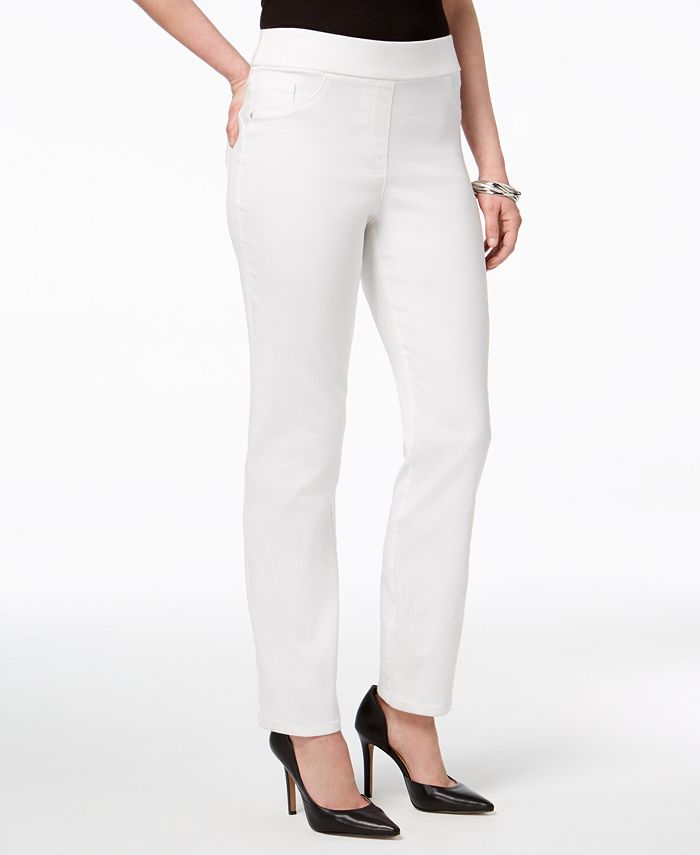 JM Collection Petite Pull-On Pants, Created for Macy's - Macy's